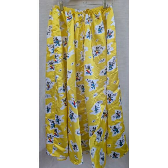 Opening Ceremony Disney Collab Womens Printed Taffeta Skirt XS Mickey Mouse - Picture 15 of 16
